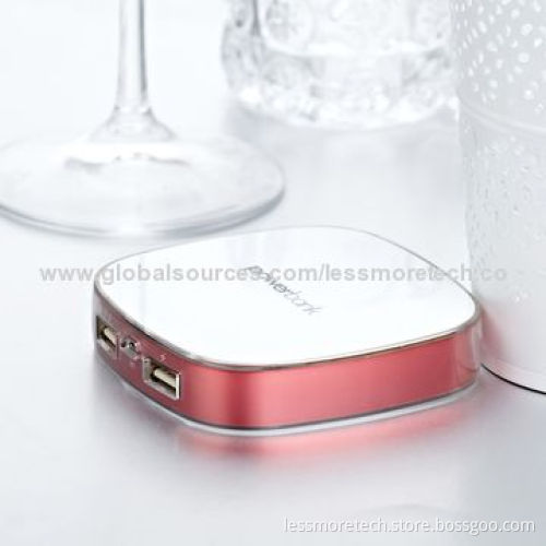 Crystal Power Bank, 5,500mAh, Crystal Housing and Private Mode